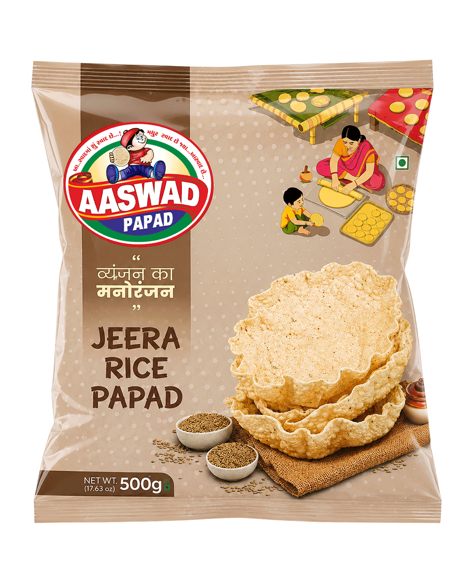 Jeera Khichiya Papad